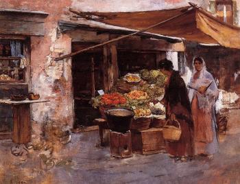 弗蘭尅 杜韋內尅 Venetian Fruit Market